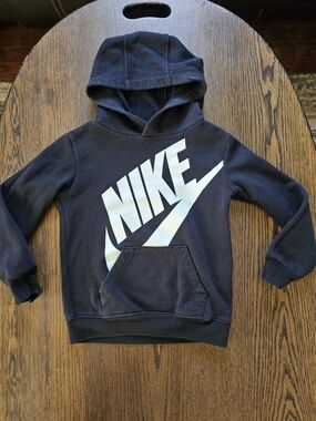 Nike Black Logo Hoodie Size 4T